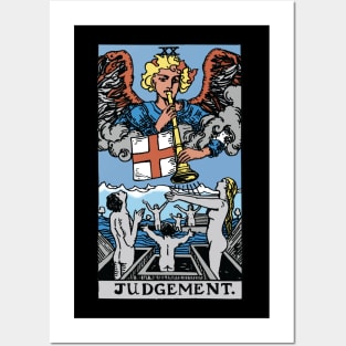 Judgement Tarot Card Rider Waite Posters and Art